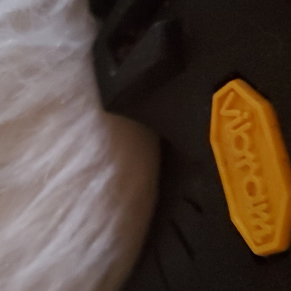 UGG S. 5 Black Leather & Blue Glitter Sides - Picture 9 of 16